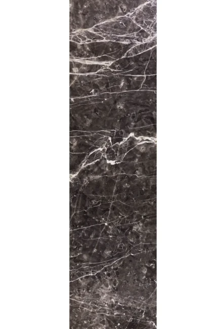 Stopień Marmurowy Tempesta Nera Polerowany | 135x33x3 cm