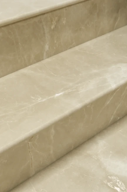 Podstopnica Marmurowa Crema Marfil New Polerowany | 135x16,5x2 cm