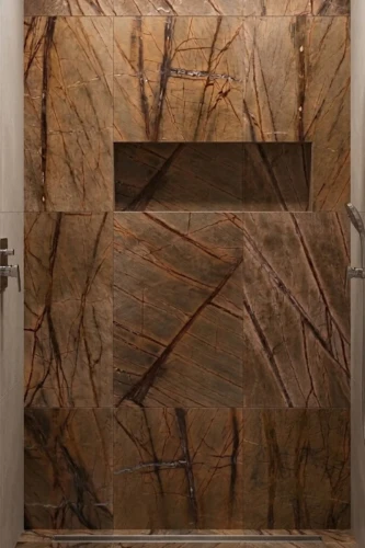 Płytka Marmurowa Rain Forest Brown Szczotkowany | 61x30,5x1,2 cm