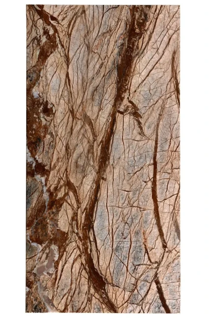 Płytka Marmurowa Rain Forest Brown Szczotkowany | 61x30,5x1,2 cm