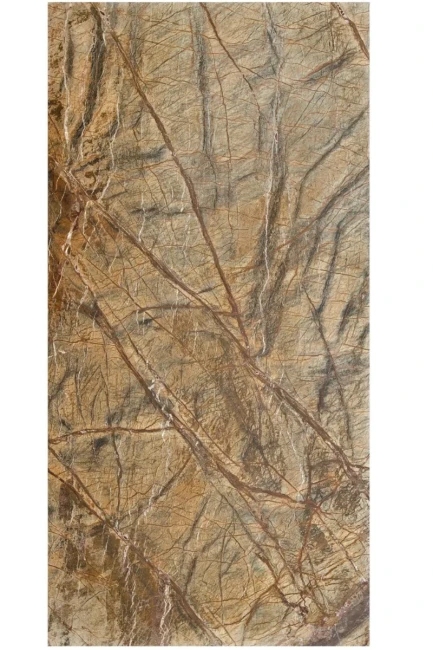 Płytka Marmurowa Rain Forest Brown Polerowany | 61x30,5x1,2 cm