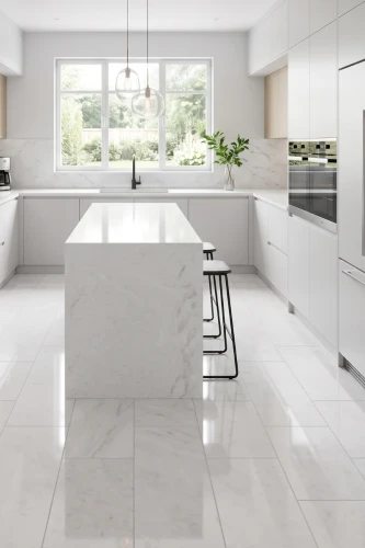 Płytka Marmurowa Pure White Polerowany | 61x30,5x1,2 cm