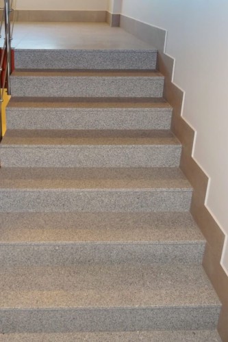 Stopień Granitowy G603 Bianco Cristal Szlifowany | 150x33x2 cm