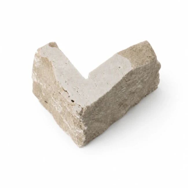 Narożnik Trawertyn Classic Kamień nieregularny na ścianę 2–4 cm | Dzikówka Rockface