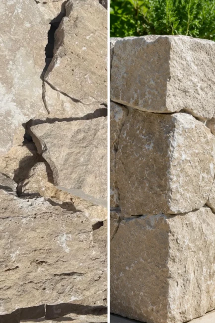 Narożnik Trawertyn Classic Kamień nieregularny na ścianę 2–4 cm | Dzikówka Rockface