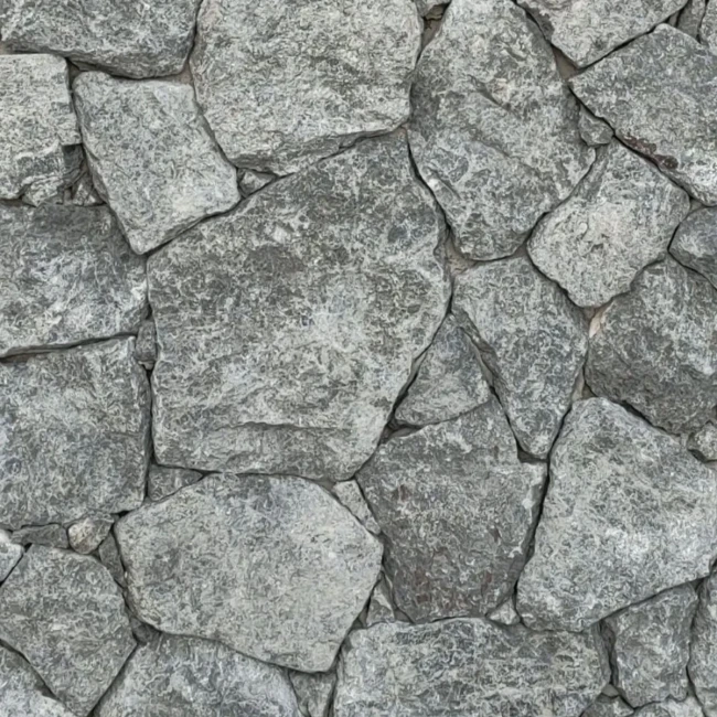 Marmur Black Kamień nieregularny na ścianę 2–4 cm | Dzikówka Rockface