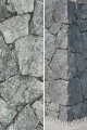 Narożnik Marmur Black Kamień nieregularny na ścianę 2–4 cm | Dzikówka Rockface