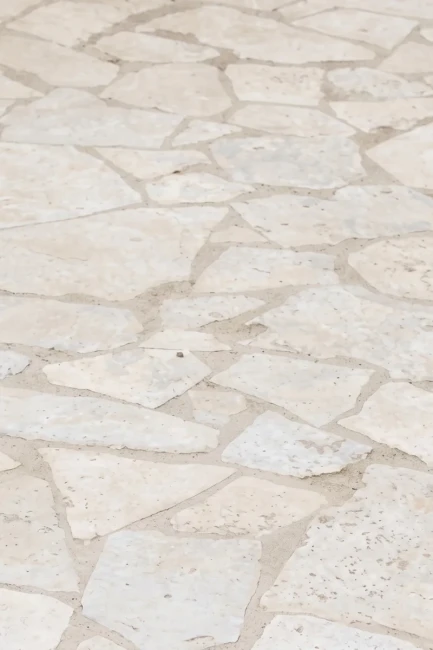 Trawertyn Silver Crazy Paving Dzikówka Bębnowany 3 cm
