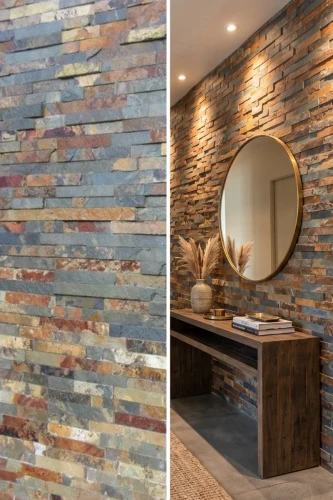 Kamień Elewacyjny Łupek Stackstone Multicolor Naturalny | 60x15x1-1,5 cm