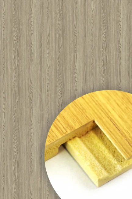 Płyta Węglowa WPC Grey Wood Mat FastClick | 280x112