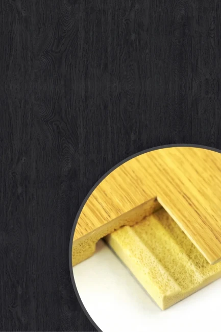 Płyta Węglowa WPC Black Wood Mat FastClick | 280x112