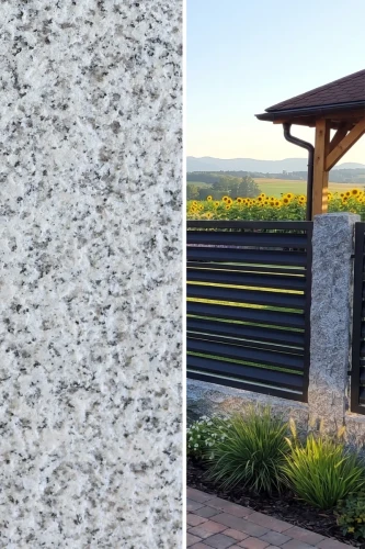 Palisada Granitowa G603 New Szara Łupana 180x30x10 cm