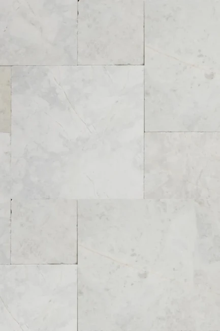 Komplet Rzymski Marmurowy Royal White Bębnowany | Komplet = 0,742 m2