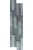 Panel Kamienny Mix Silver Shine &amp; Black Slate (z) Naturalny | 60x15x1-2 cm