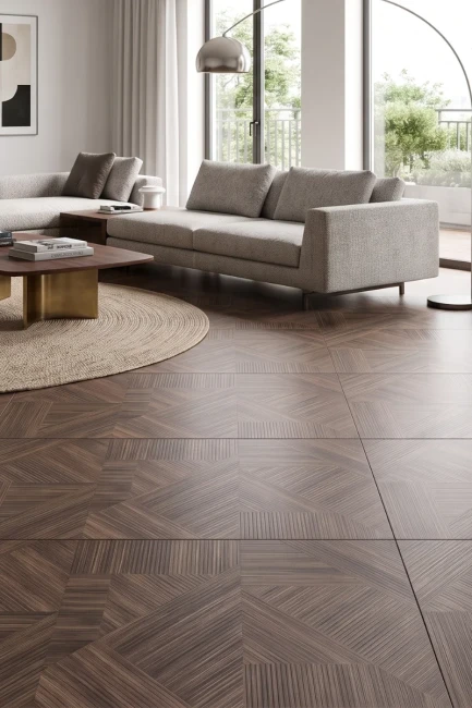 Gres Nantes Natura Drewnopodobny Strukturalny | 60x120 cm