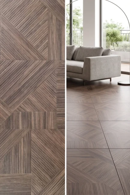 Gres Nantes Natura Drewnopodobny Strukturalny | 60x120 cm