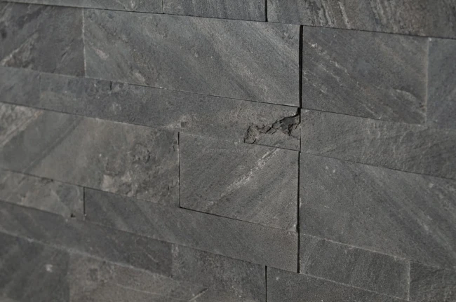 Fornir samoprzylepny 3D Ocean Black | 15x60x0,2 cm