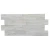Fornir samoprzylepny 3D White Quartz | 15x60x0,2 cm