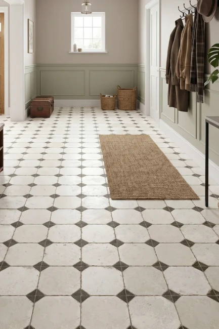 Płytka Ceramiczna FS Yard Black Natural | 45x45 cm