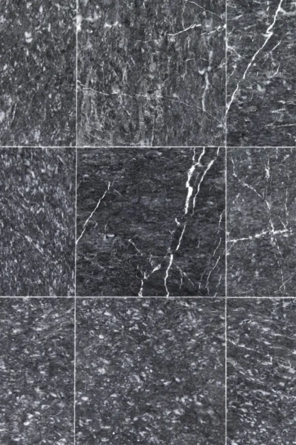 Płytka Marmurowa Black Marble Polerowany | 30,5x30,5x1 cm