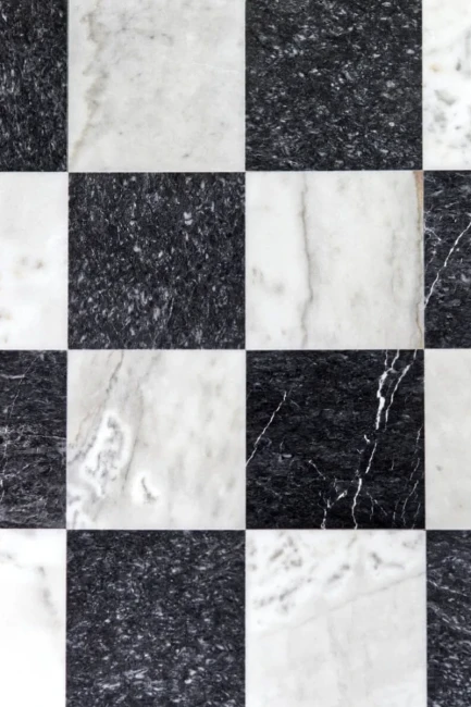 Płytka Marmurowa Black Marble Polerowany | 30,5x30,5x1 cm