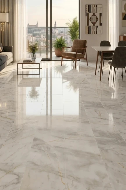 Płytka Marmurowa Calacatta Isola Classic Polerowany | 61x30,5x1,2 cm