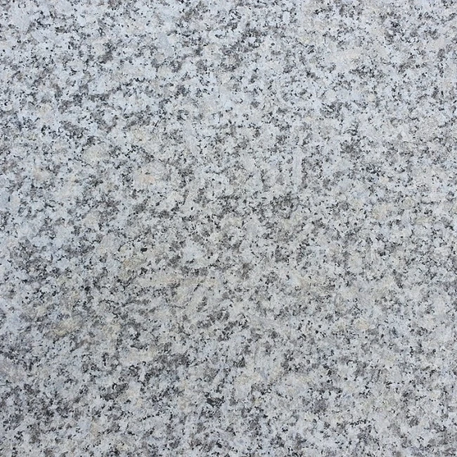 Stopnica Granitowa G602 Szara Płomieniowana 2 Krawędzie Bullnose + Prosta | 180x40x3 cm