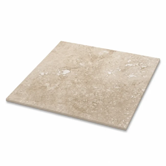 Trawertyn Ivory Classic Mix Cross Cut Szlifowany i Szpachlowany | 61x61x1,2 cm