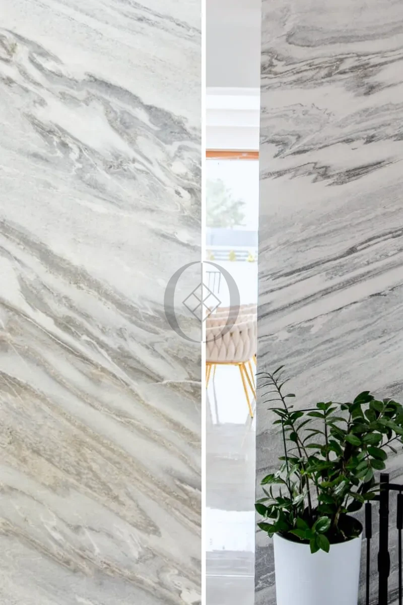 Fornir kamienny White Marble – 122 × 61 cm