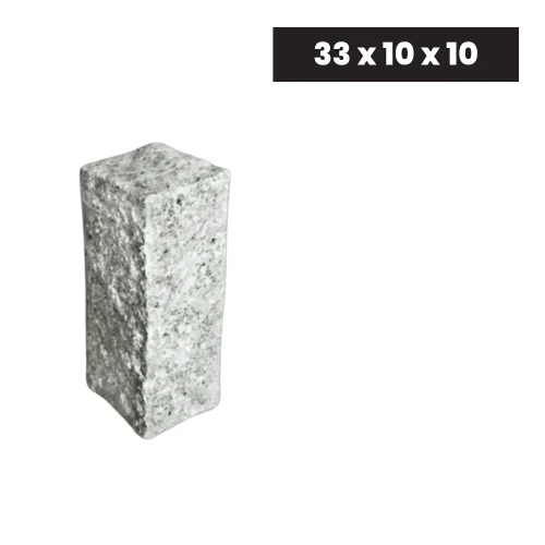 Palisada granitowa ogrodowa G603 33x10x10 cm