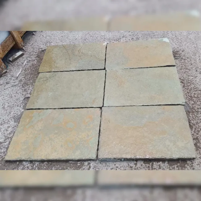 Płytka Tandur Yellow Limestone Naturalna 40x40x3 cm