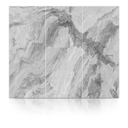 Płyta Węglowa WPC Grey Wave Błyszcząca 280x112x0,8 cm