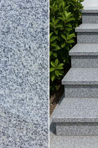 Zestaw Stopnica - Stopień + Podstopień Granitowy G602 150x33x2 / 150x15x2 Polerowany