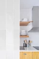 Płytka Tribeca Gypsum White 6x24,6 cm