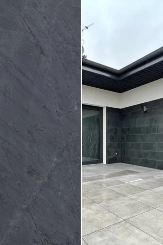 Płytka z łupka Black Slate naturalny 60x30x1,2 IN