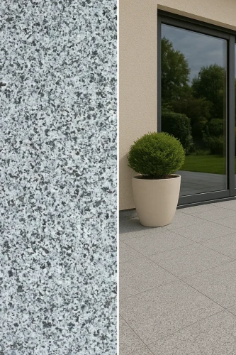 Płytka granitowa Dark Grey New G654 płomieniowana 60x60x1,5 cm