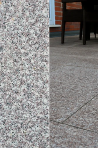 Płytka granitowa brązowa płomieniowana G664 60x60x1,5 cm