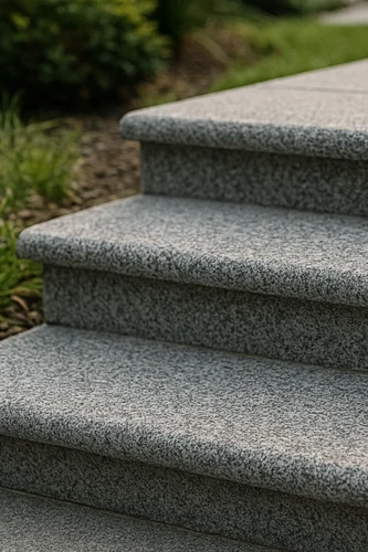 Stopnica granitowa bullnose G654 New Dark Grey 120x35x2 cm