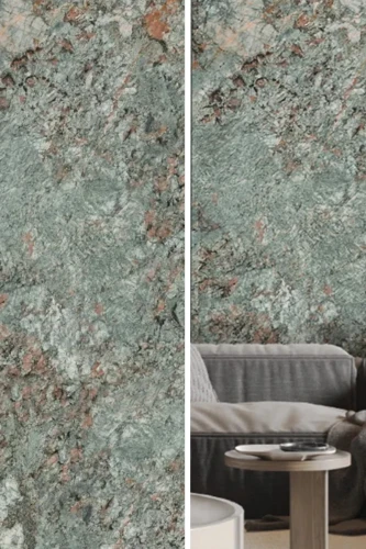 Płyta Węglowa WPC Green Forest Błyszcząca 280x112x0,8 cm – aranżacja i widok wzoru