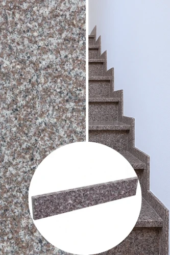 Cokół granitowy polerowany G664 61x8x1 cm