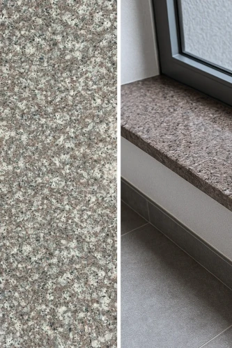 Parapet / Stopnica granitowa polerowana Królewski Brąz G664 150x33x2 cm