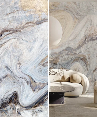 Płyta Węglowa WPC Blue Art Matowa 280x112x0,8 cm