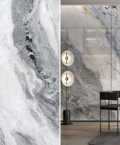 Płyta Węglowa WPC Sea Foam Błyszcząca 280x112x0,8 cm