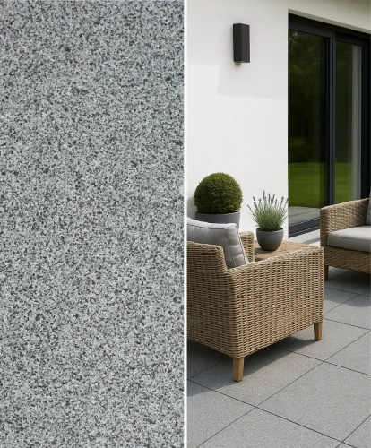 Płytka granitowa Dark Grey New G654 płomieniowana 60x60x2 cm