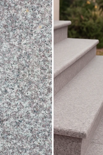 Zestaw Stopnica - Stopień + Podstopień Granitowy G664 100x35x2 / 100x15x2 Bullnose