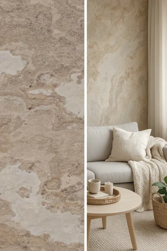 Fornir kamienny Autumn Cream XXL 122x280x0,2 cm