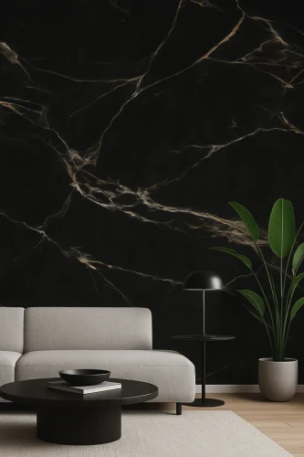 Płyta Węglowa Marquina Gold Połysk 280x110 cm