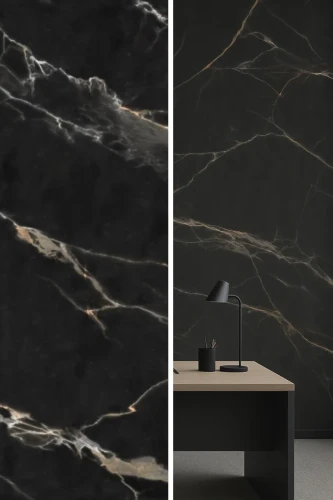 Płyta Węglowa Marquina Gold Matowa 280x110 cm