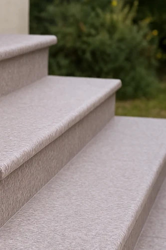 Zestaw Stopień + Podstopień Granitowy G664 100x35x2 / 100x15x2 Bullnose