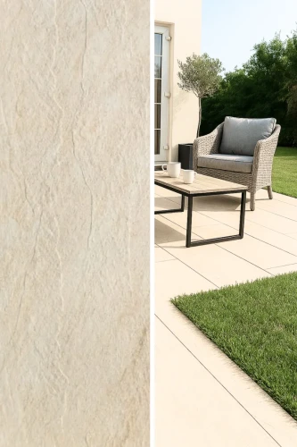 Gres 20mm City Grande Lavastone Beige 120x60x2 cm